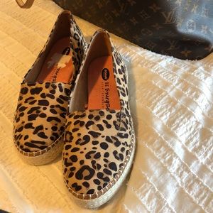 Cheetah espadrilles